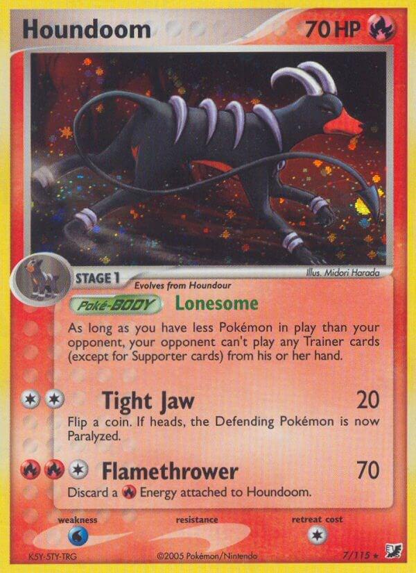 Houndoom 7/115 - EX Unseen Forces