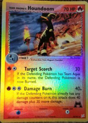 Houndoom 34/95 - EX Team Magma vs Team Aqua