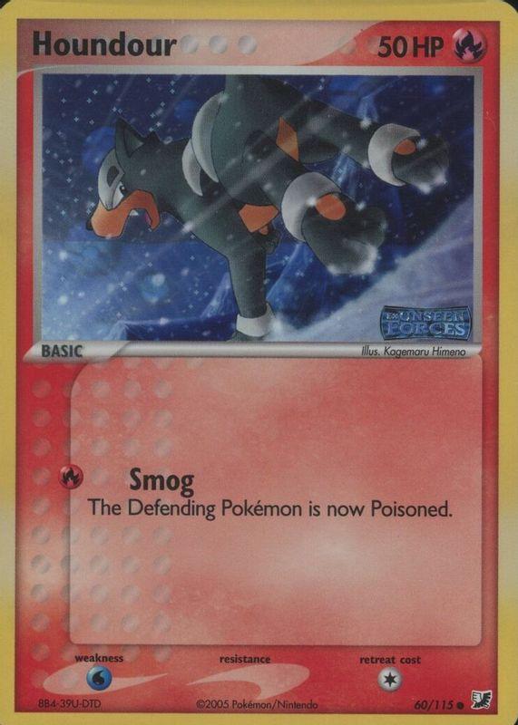 Houndour 60/115 - EX Unseen Forces