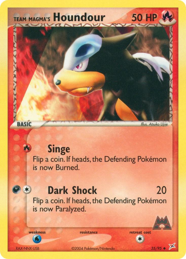 Houndour 35/95 - EX Team Magma vs Team Aqua