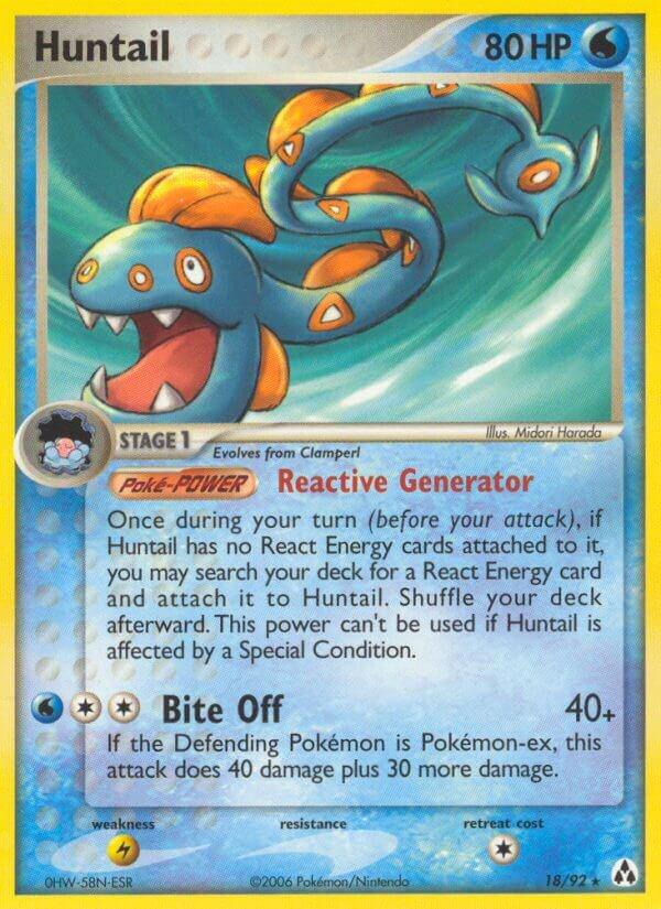 Huntail 18/92 - EX Legend Maker