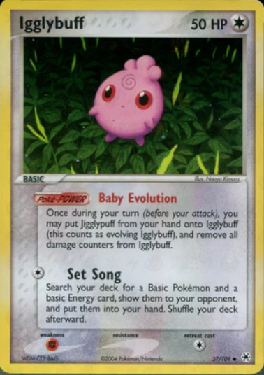 Igglybuff 37/101 - EX Hidden Legends