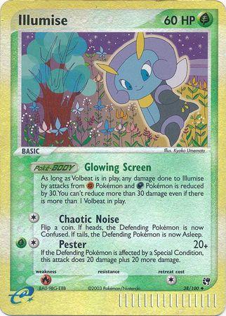 Illumise 38/100 - EX Sandstorm