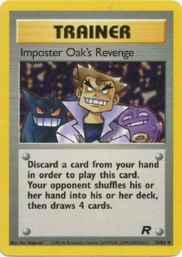 Imposter Oak's Revenge 76/82 - Team Rocket