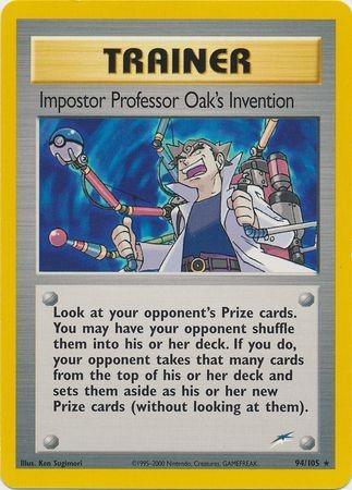 Impostor Professor Oak's Invention 94/105 - Neo Destiny
