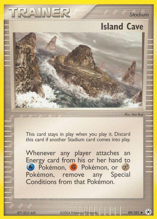 Island Cave 89/101 - EX Hidden Legends