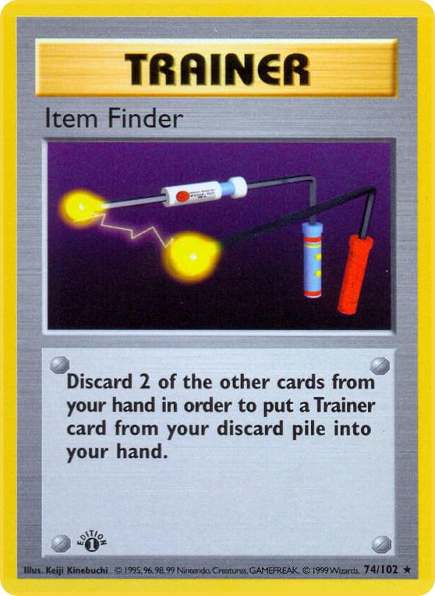 Item Finder 74/102 - Base Set