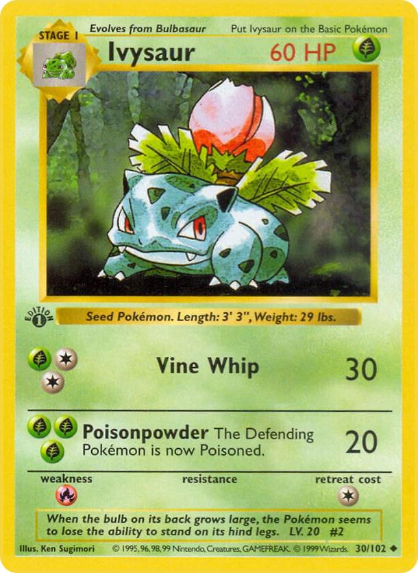 Ivysaur 30/102 - Base Set