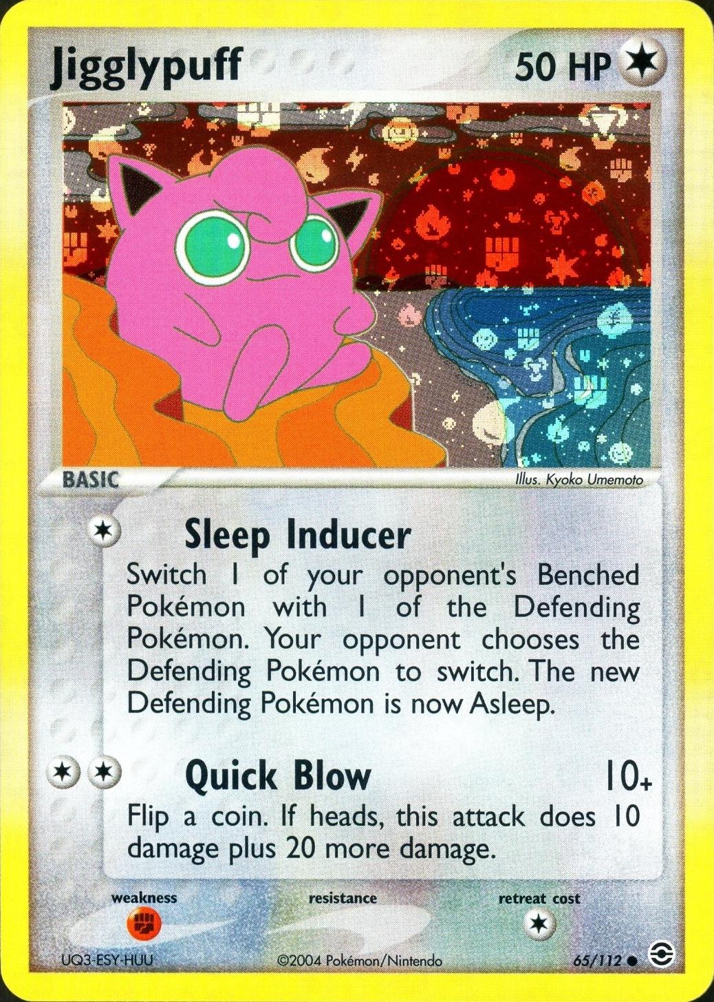 Jigglypuff 65/112 - EX Fire Red & Leaf Green