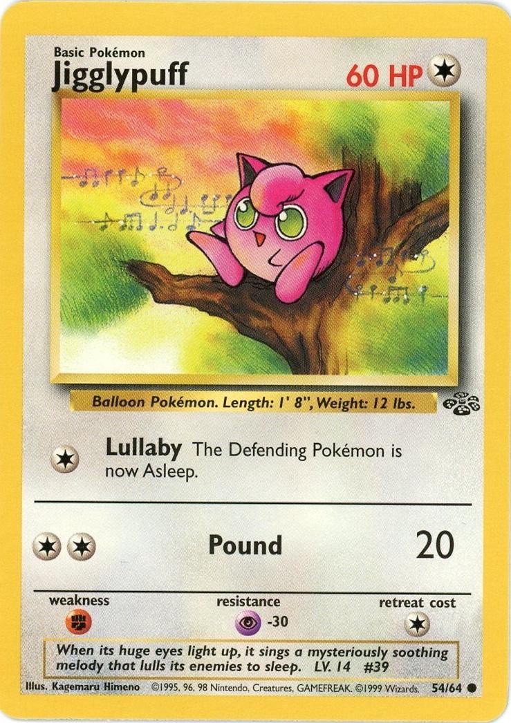 Jigglypuff 54/64 - Jungle Set