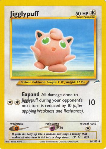 Jigglypuff 44/105 - Neo Destiny