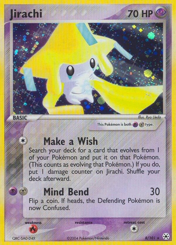Jirachi 8/101 - EX Hidden Legends