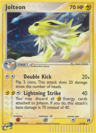 Jolteon 6/100 - EX Sandstorm