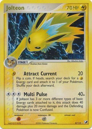 Jolteon 8/115 - EX Unseen Forces
