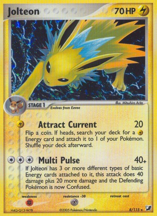 Jolteon 8/115 - EX Unseen Forces