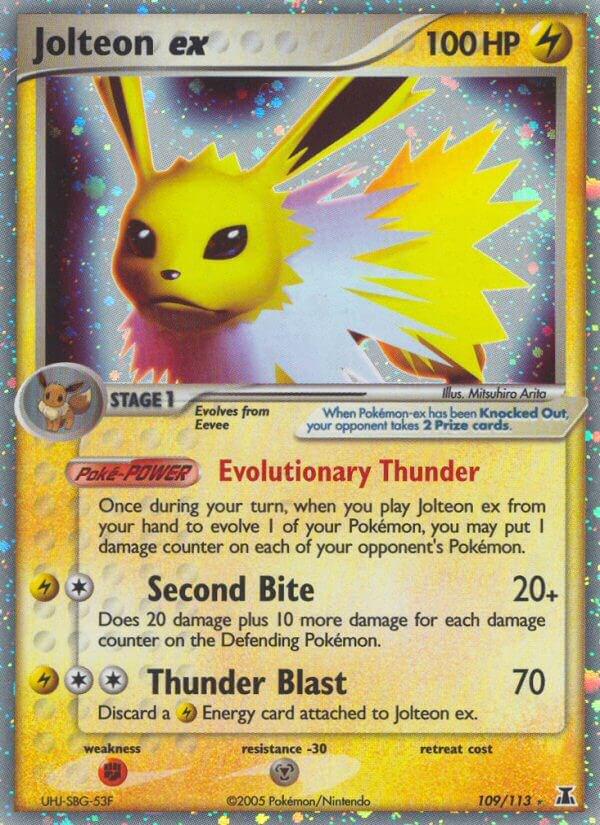Jolteon EX 109/113 - EX Delta Species
