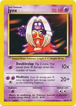 Jynx 31/102 - Base Set