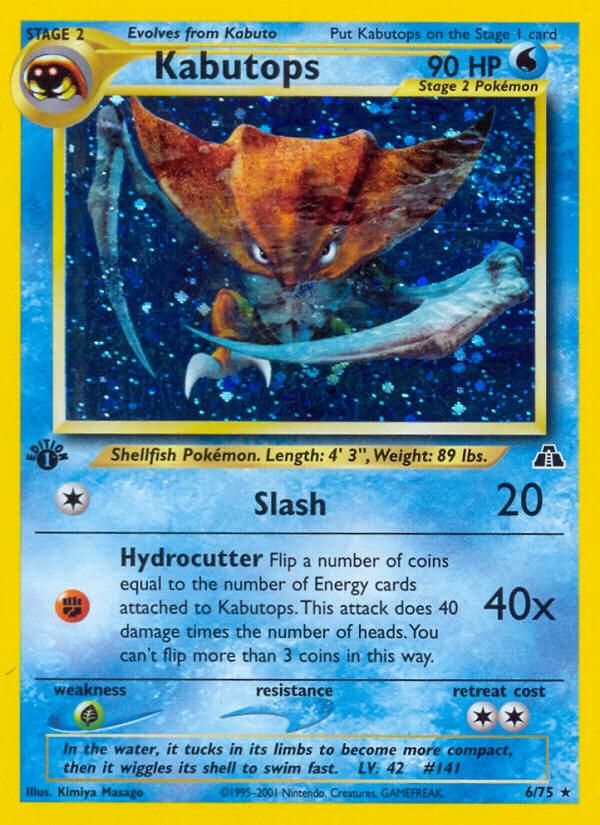 Kabutops 6/75 - Neo Discovery