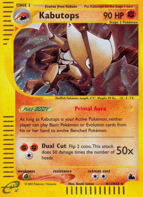 Kabutops H13/144 - Skyridge