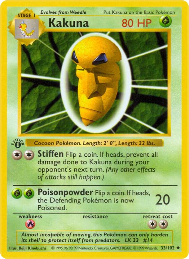 Kakuna 33/102 - Base Set