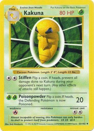 Kakuna 33/102 - Base Set