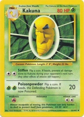 Kakuna 33/102 - Base Set