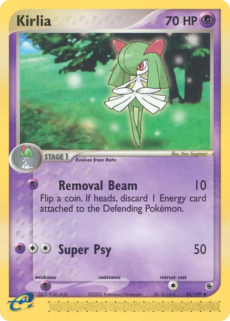 Kirlia 34/109 - EX Ruby & Sapphire