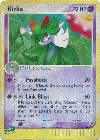 Kirlia 40/100 - EX Sandstorm