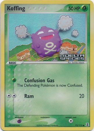 Koffing 72/113 - EX Delta Species