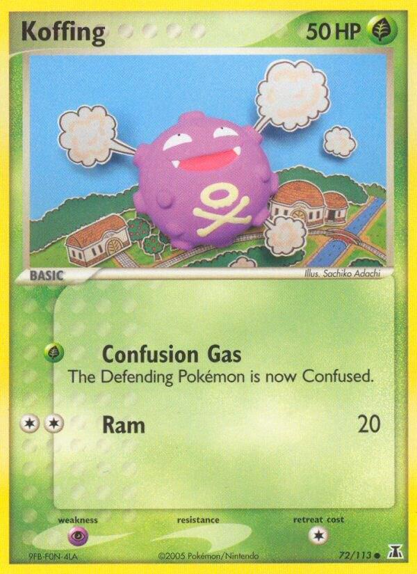Koffing 72/113 - EX Delta Species