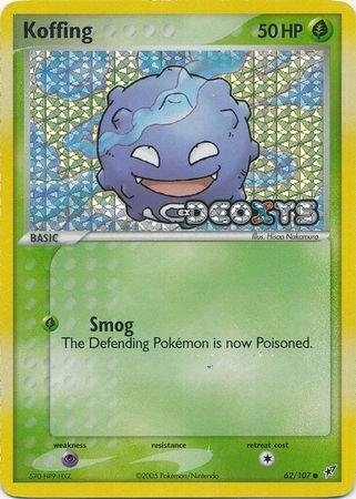 Koffing 62/107 - EX Deoxys