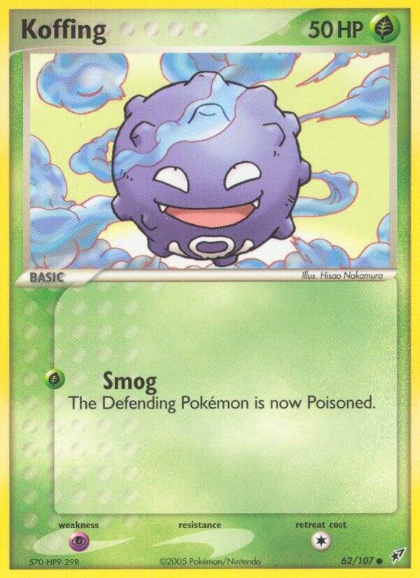 Koffing 62/107 - EX Deoxys