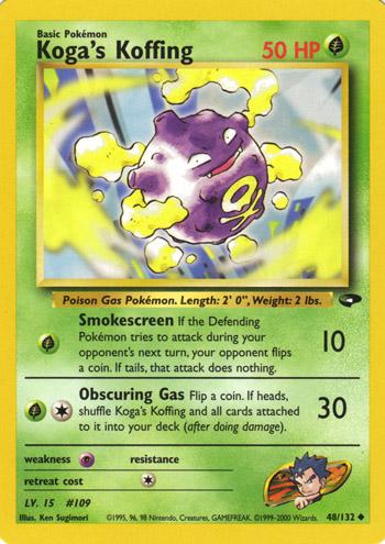 Koga's Koffing 48/132 - Gym Challenge
