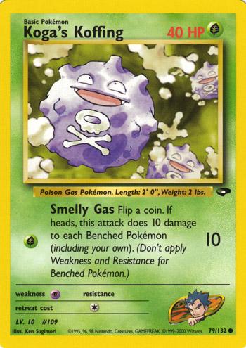 Koga's Koffing 79/132 - Gym Challenge
