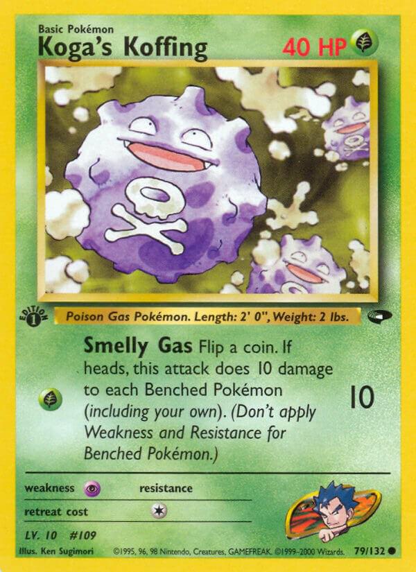 Koga's Koffing 79/132 - Gym Challenge