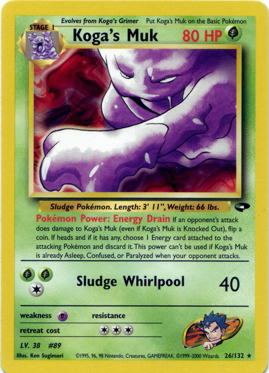 Koga's Muk 26/132 - Gym Challenge