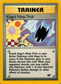 Koga's Ninja Trick 115/132 - Gym Challenge