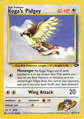 Koga's Pidgey 49/132 - Gym Challenge