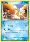 Krabby 66/112 - EX Fire Red & Leaf Green