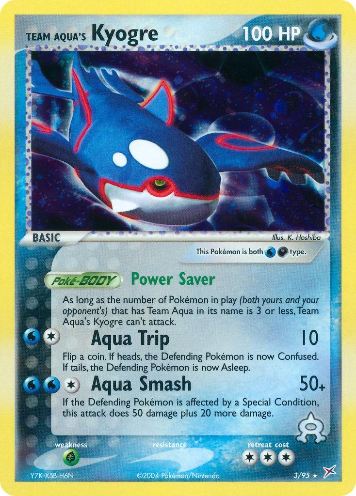 Kyogre 3/95 - EX Team Magma vs Team Aqua