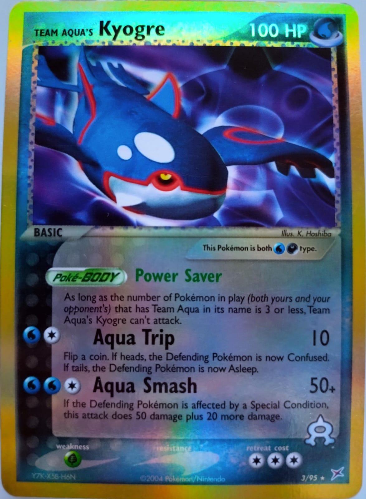 Kyogre 3/95 - EX Team Magma vs Team Aqua