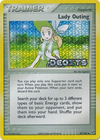 Lady Outing 87/107 - EX Deoxys