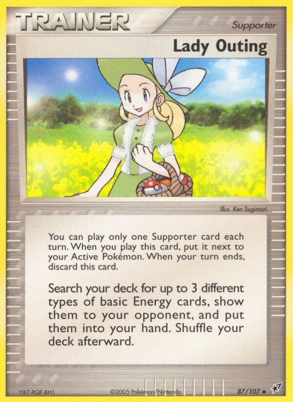 Lady Outing 87/107 - EX Deoxys