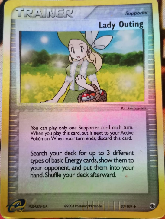 Lady Outing 83/109 - EX Ruby & Sapphire