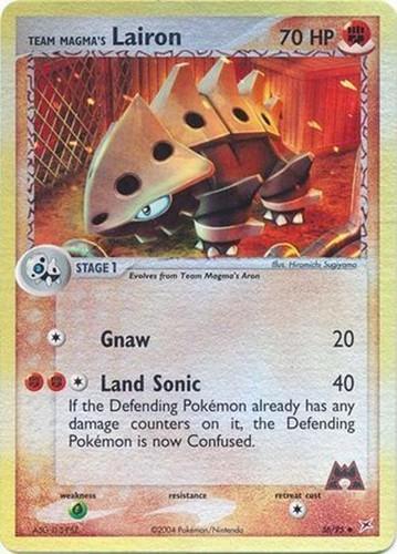 Lairon 36/95 - EX Team Magma vs Team Aqua