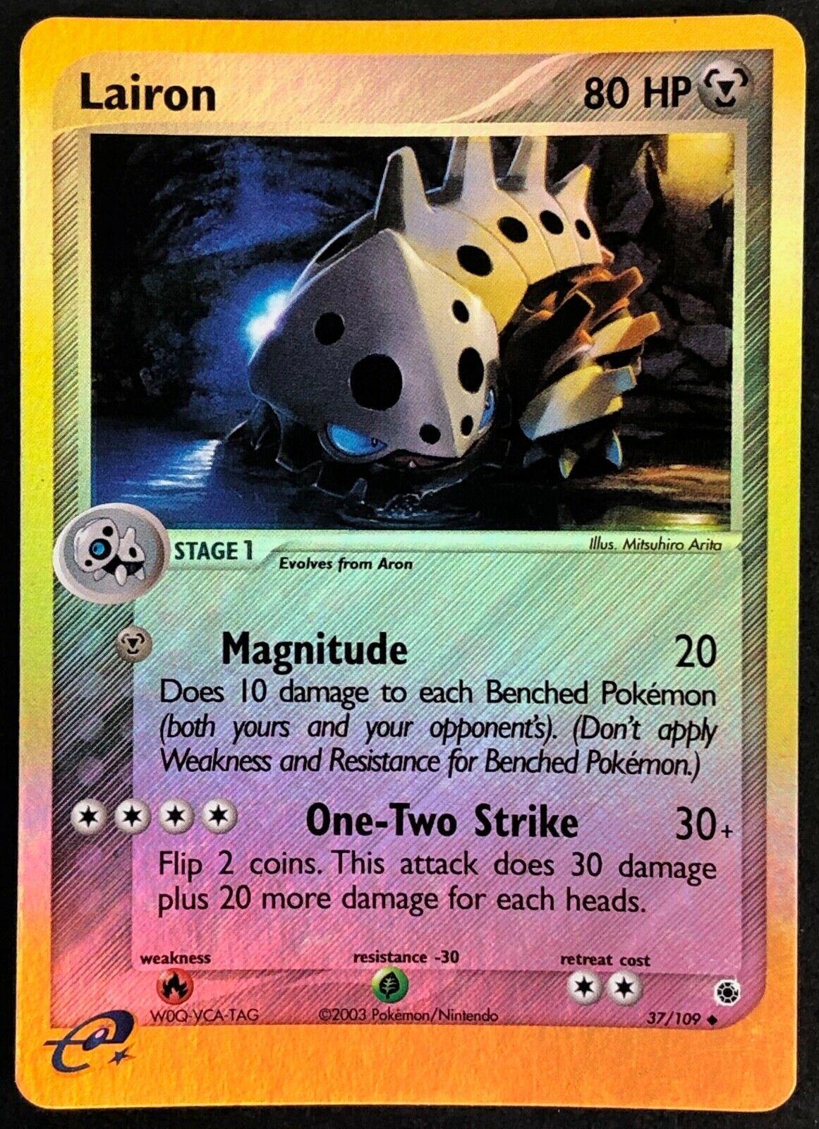 Lairon 37/109 - EX Ruby & Sapphire