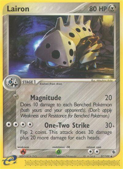 Lairon 37/109 - EX Ruby & Sapphire