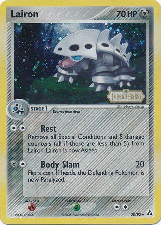 Lairon 38/92 - EX Legend Maker