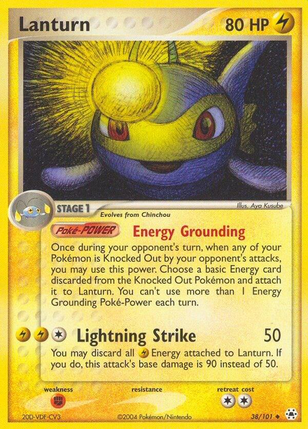 Lanturn 38/101 - EX Hidden Legends