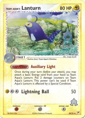 Lanturn 28/95 - EX Team Magma vs Team Aqua